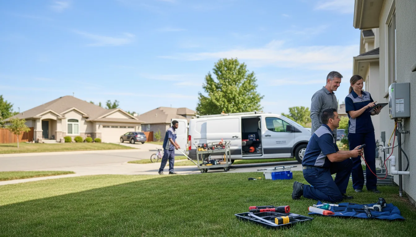 Tankless water heater service in Talmage, UT